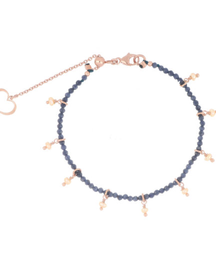 Bracciale Zaffiro e Perla
