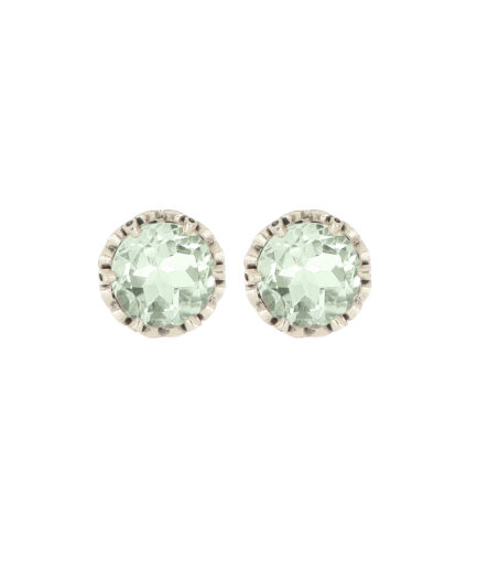 Orecchini Ametista Verde Elizabeth
