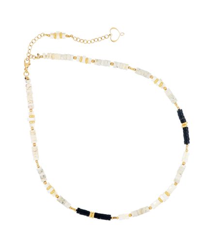 Girocollo Mia Africa Nero e Bianco